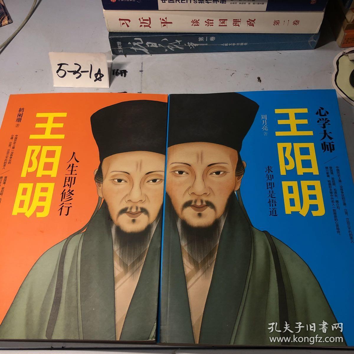 王阳明:人生即修行 王阳明心学大师 2册合售