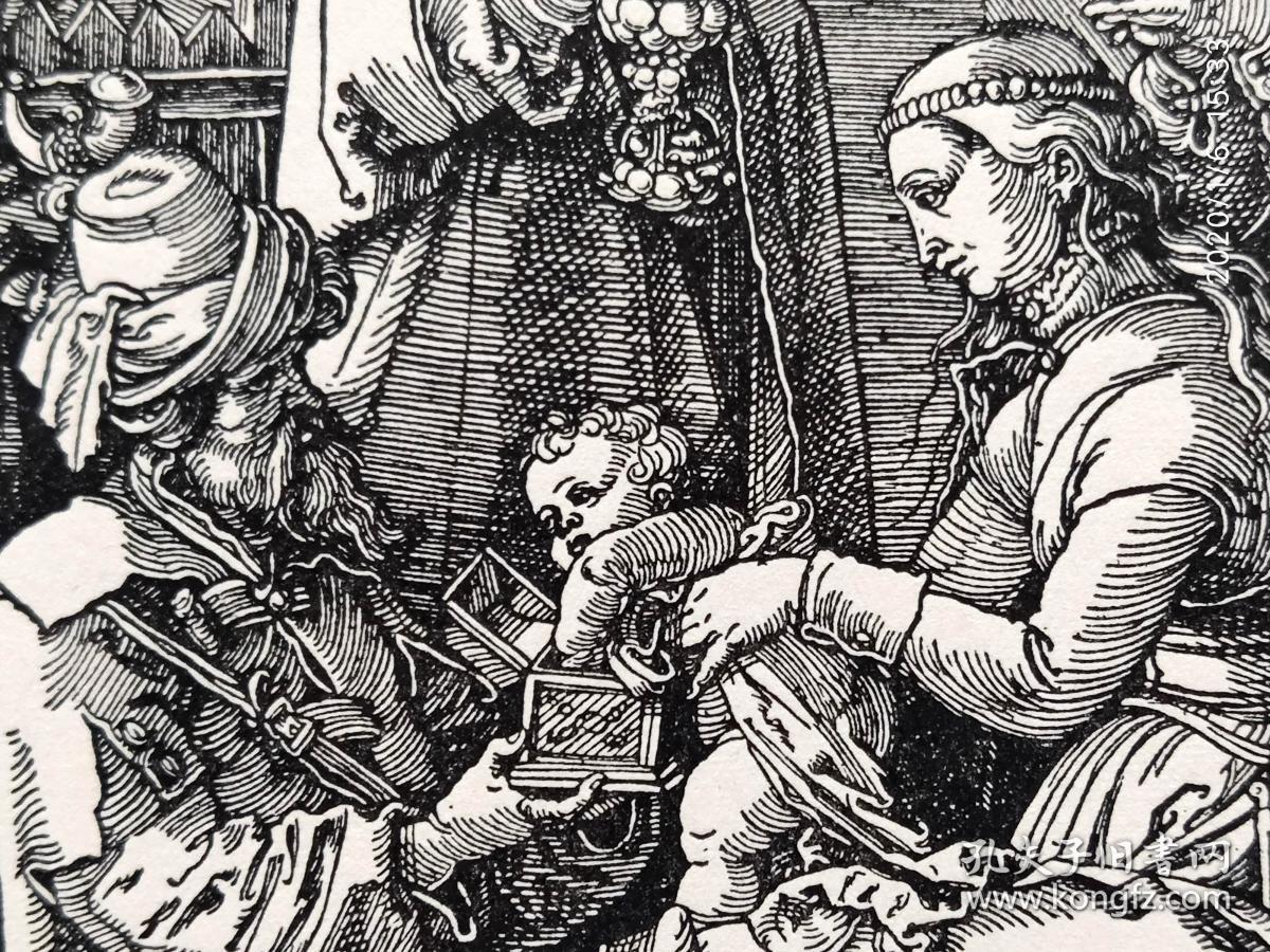 "巨幅丢勒名画"1910年复刻版"丢勒albrecht dürer"系列木刻版画