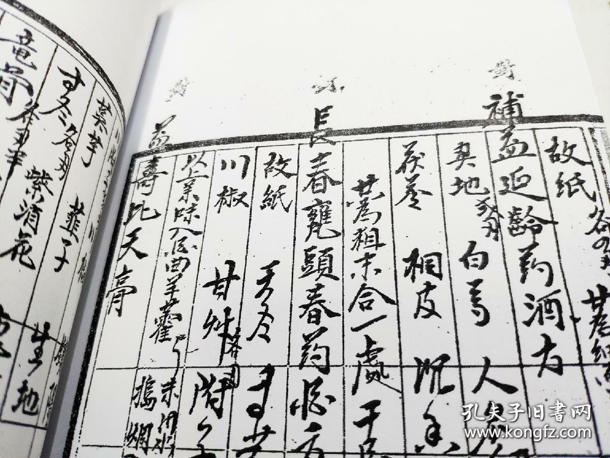 分水神丹,芎菊茶调散,千金补肾丸,十全大补丸,延龄固本丸,七宝美髯丹