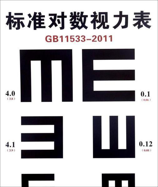 标准对数视力表