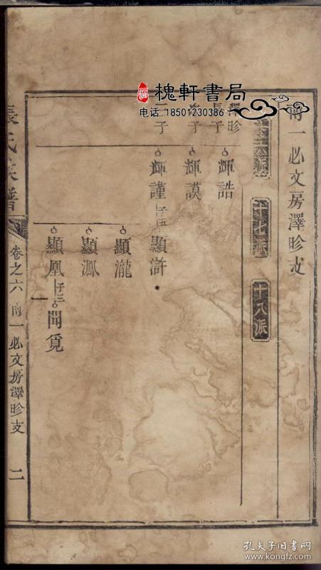 张氏族谱[湖南]复印本