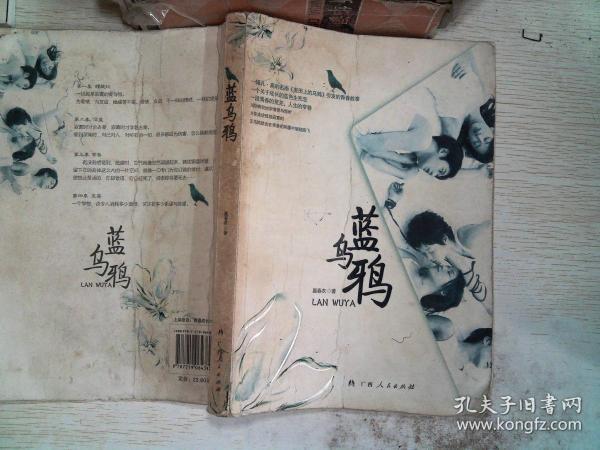 蓝 乌鸦 书脊破损