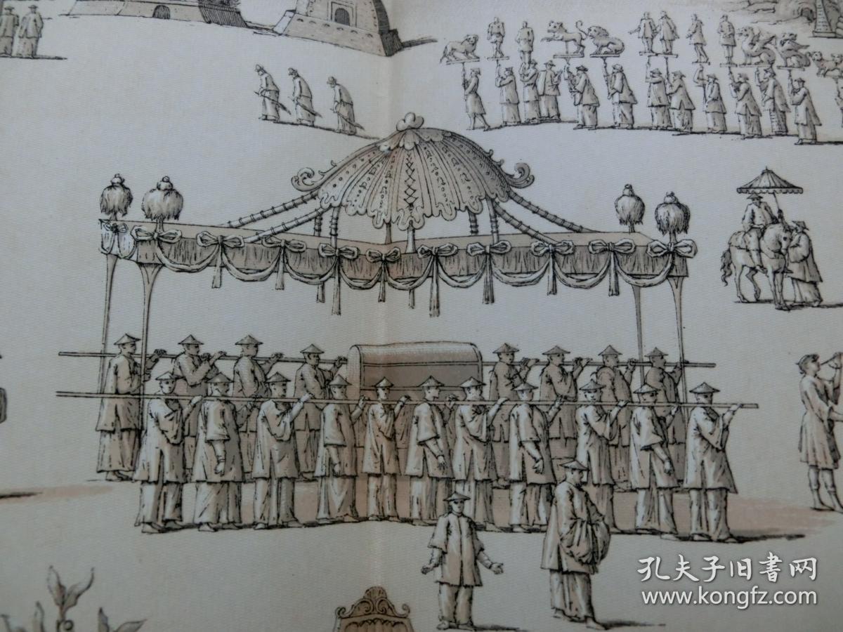 1888年出版 石版画 纸张尺寸约22×38.6厘米 (编号m002605)