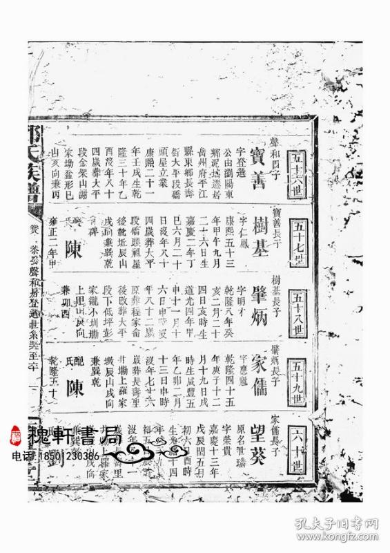 邓氏族谱[程乡]复本