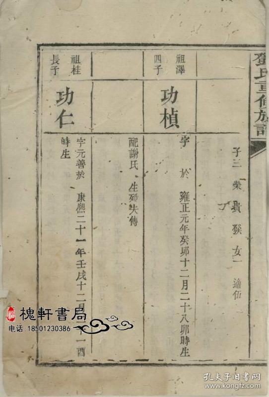 邓氏重修族谱[宁乡]复印