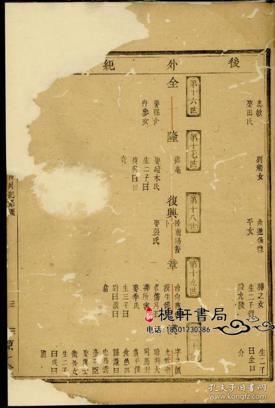 延陵吴氏宗谱[暨阳]复印本