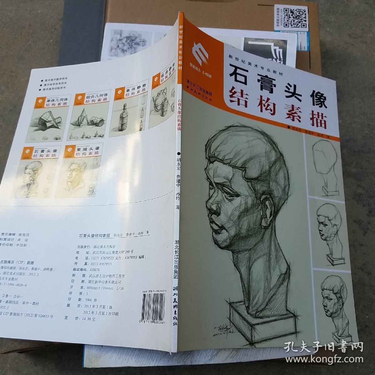 新世纪美术专业教材:石膏头像结构素描