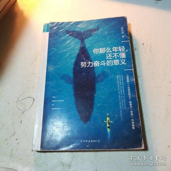 你那么年轻,还不懂努力奋斗的意义