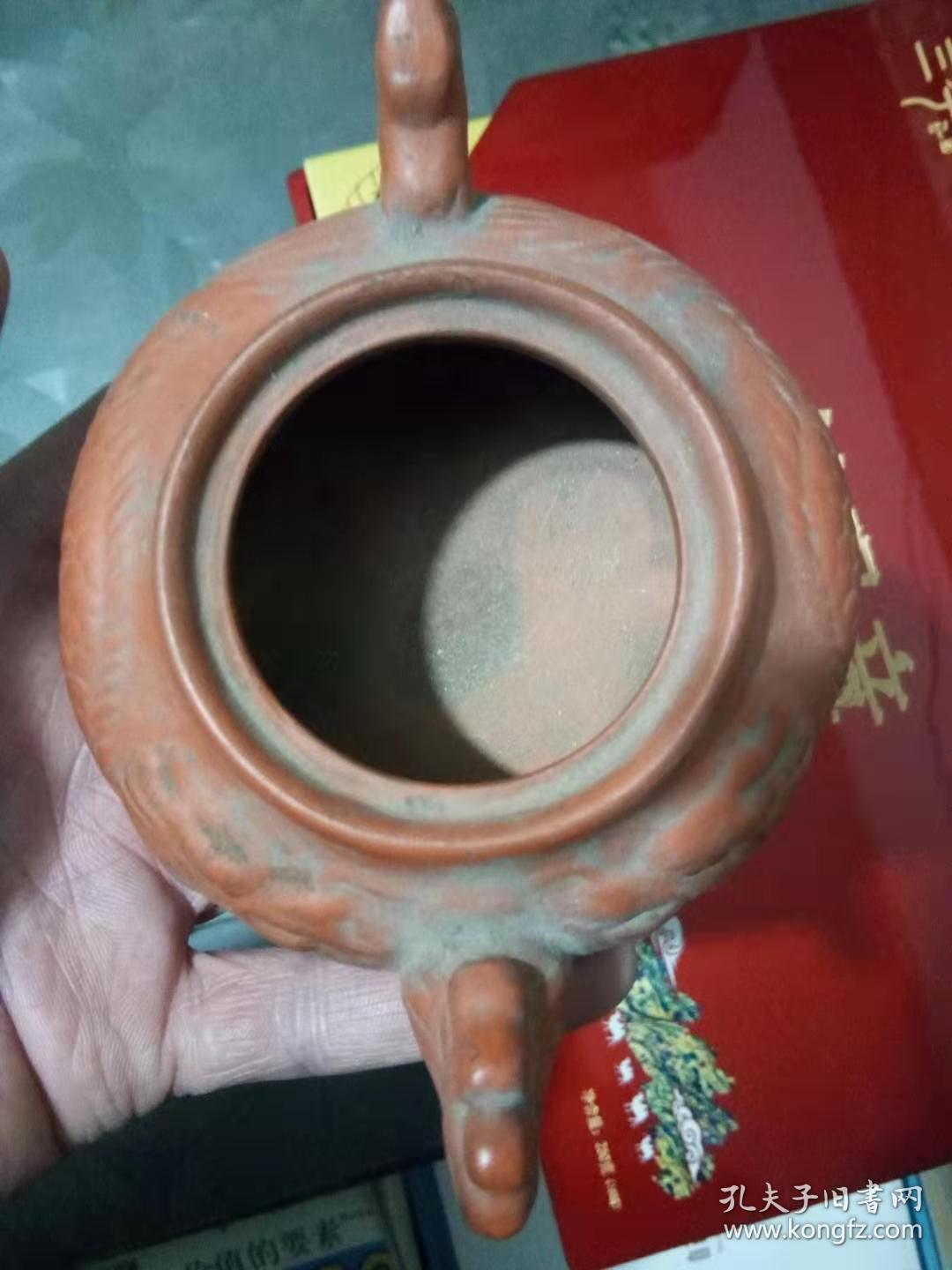 惠孟臣款紫砂壶(缺壶盖)
