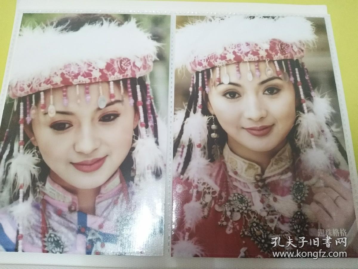 还珠格格香妃蒙丹剧照6寸18张合售照片