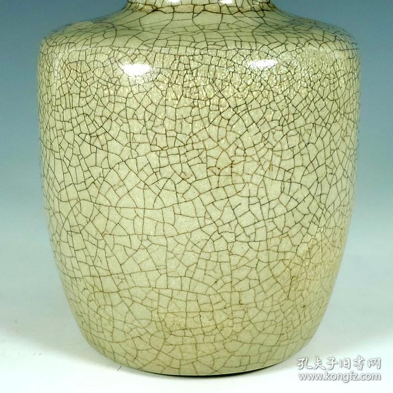 宋代哥窑盘口瓶