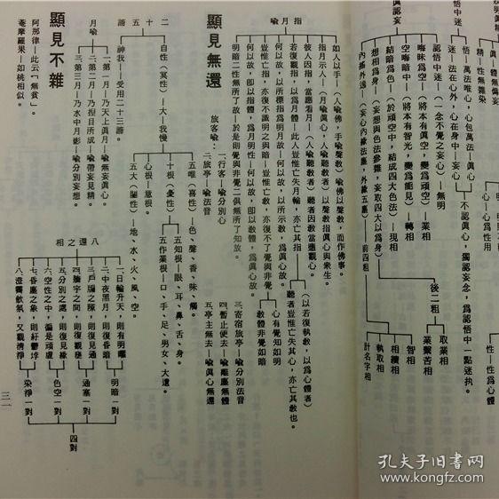 大佛顶首楞严经表解 繁体/竖排32开