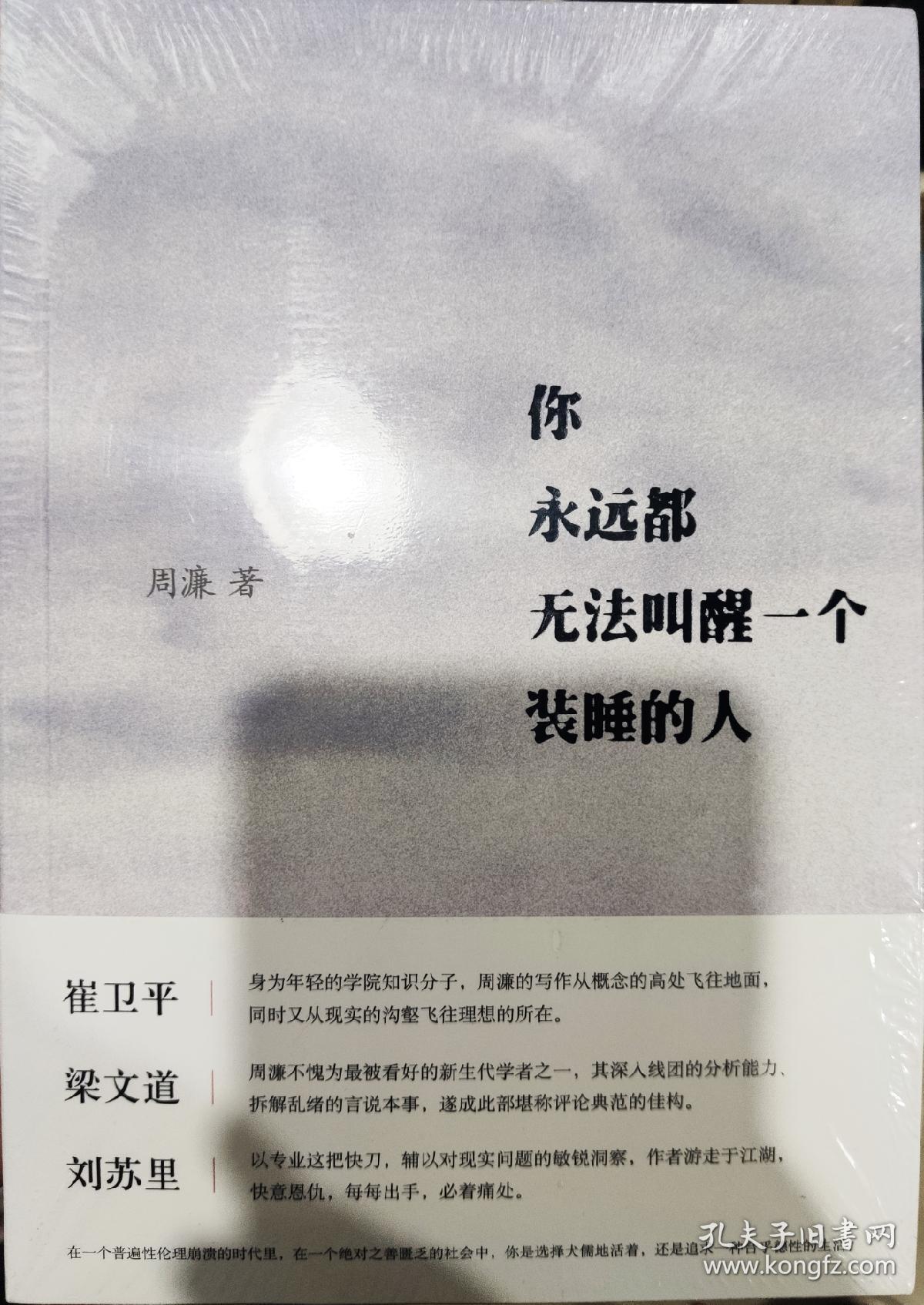 叫醒一个装睡的人周濂中国人民大学9787300152202 如图片不符的请以