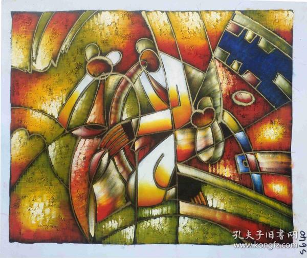 当代主义油画作品50 x 60cm s640