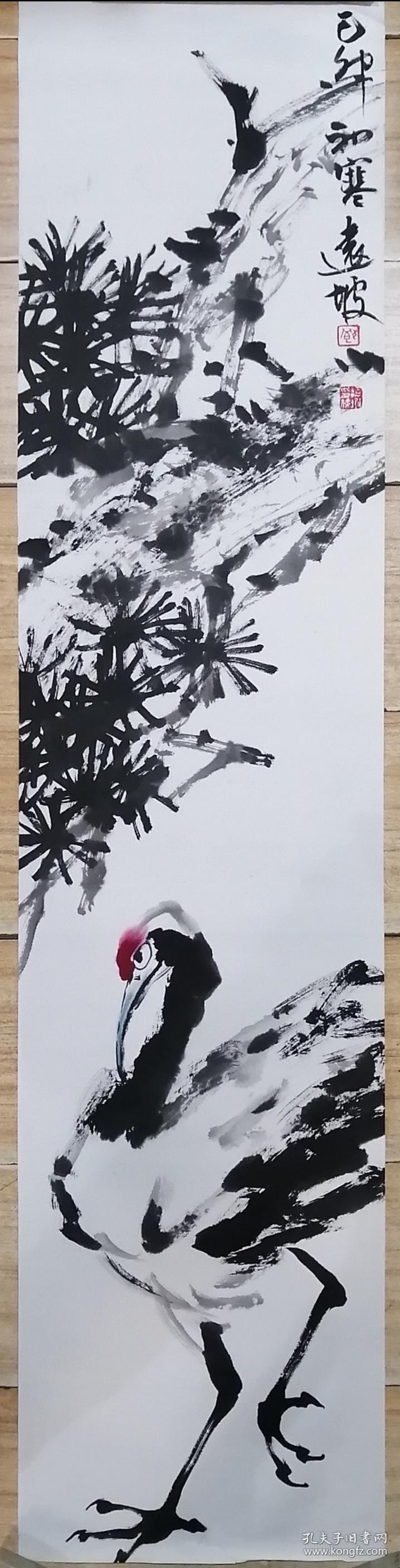 邓远坡花鸟画,包手绘.工艺品.