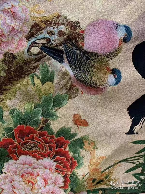 天道酬勤刺绣锦绣丝织画