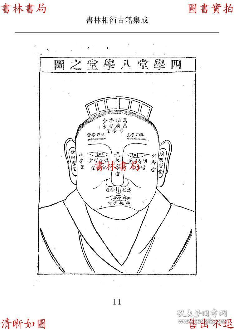 麻衣相术秘诀-撰者不详-民国春明书店排印本-书林相术