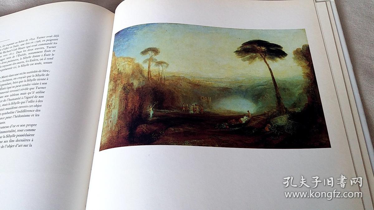 turner(英国画家透纳的画册,精装12开)