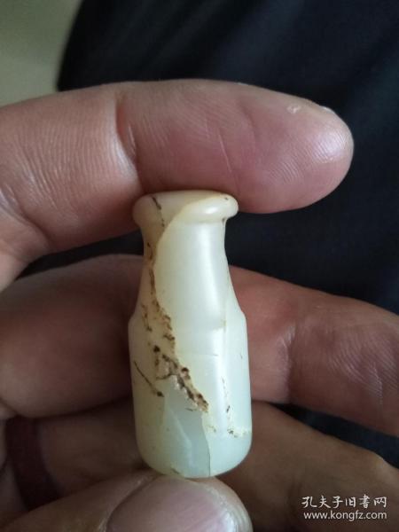 羊脂白玉烟嘴