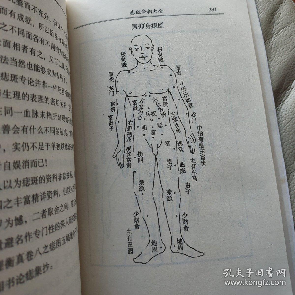 诸葛亮.痣相法.