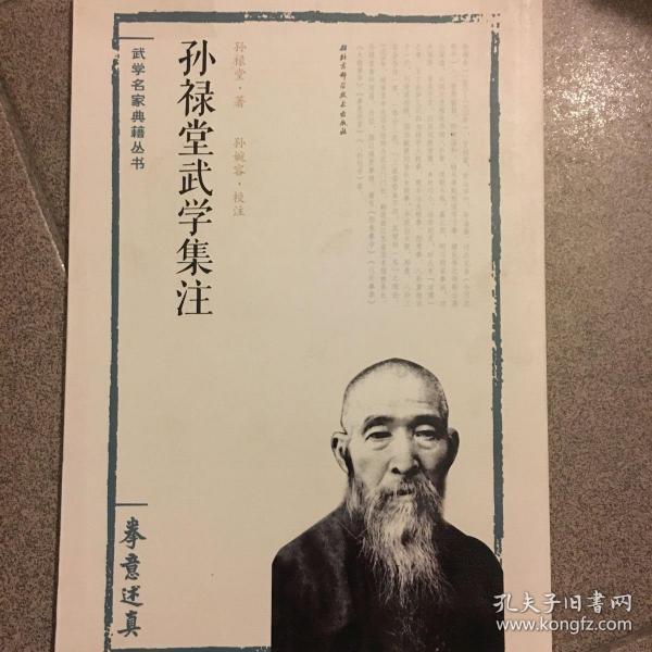 孙禄堂武学集注拳意述真