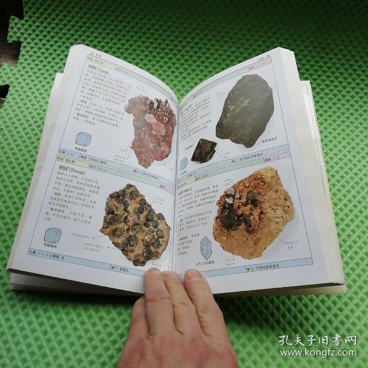 岩石与矿物:全世界500多种岩石与矿物的彩色图鉴
