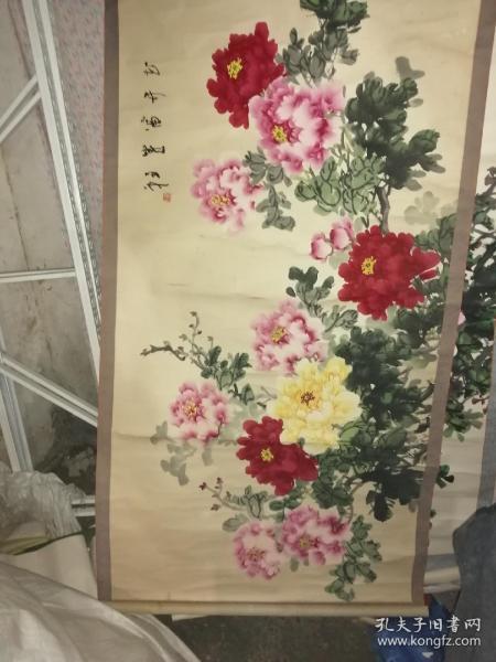 王铎国画牡丹