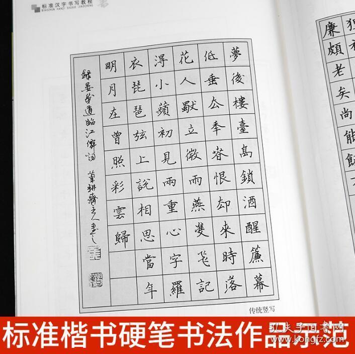 字帖书法入门基础教程 大学生成人教师老师练字钢笔书法钢笔字临摹