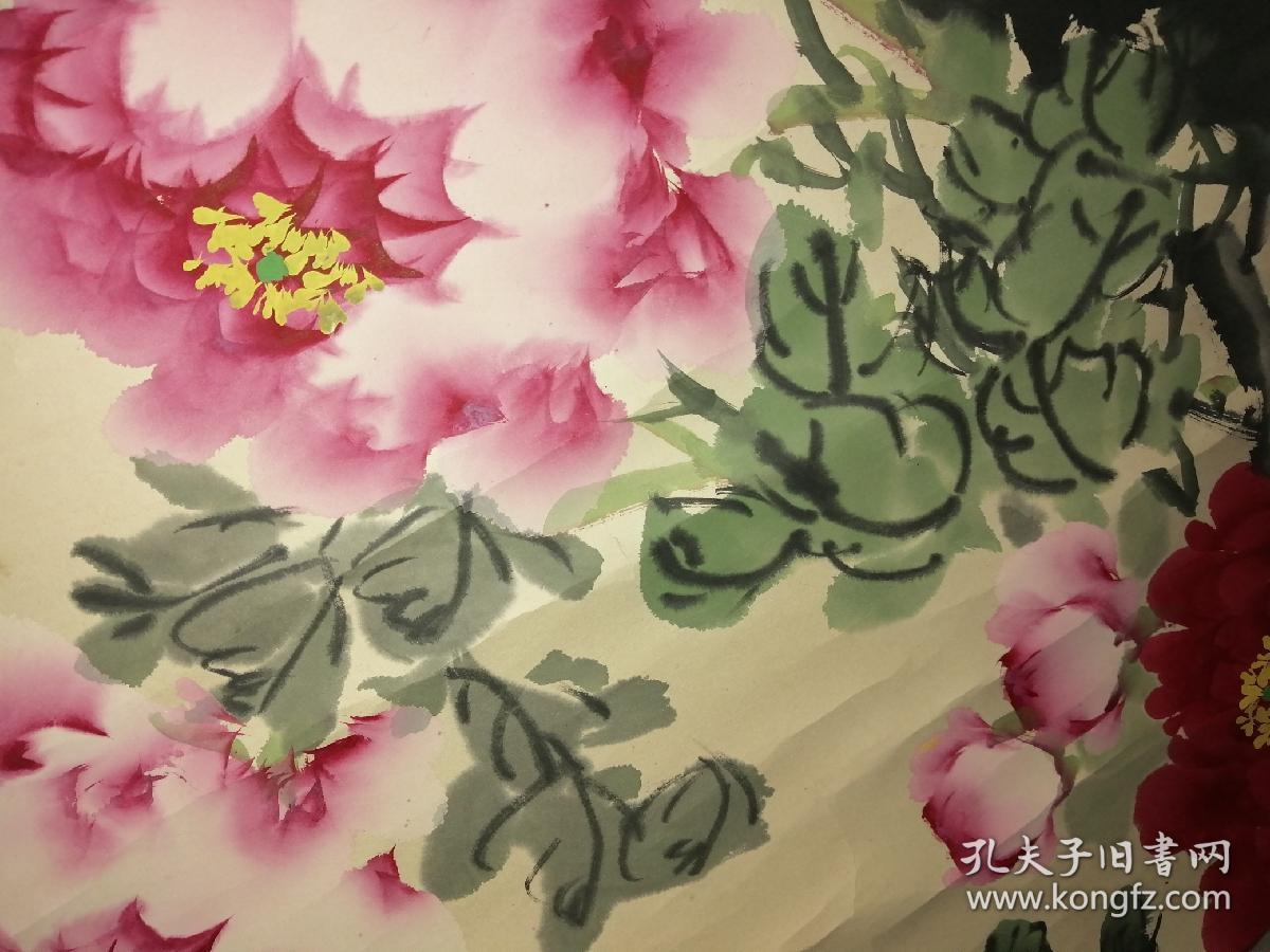 王铎国画牡丹