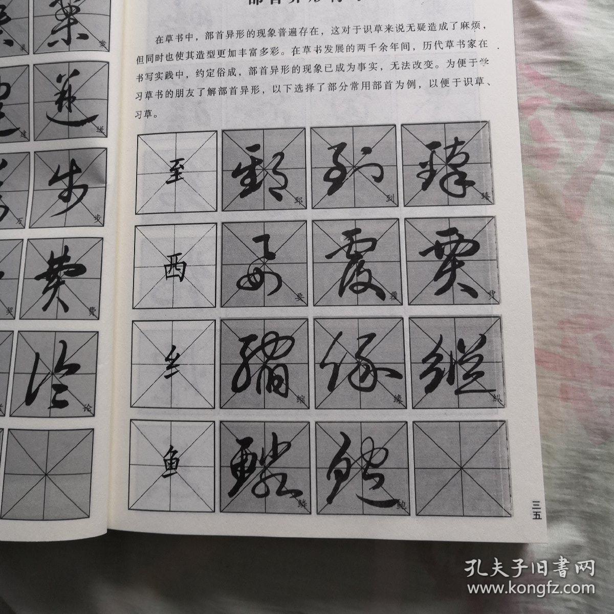 中国书法草书技法