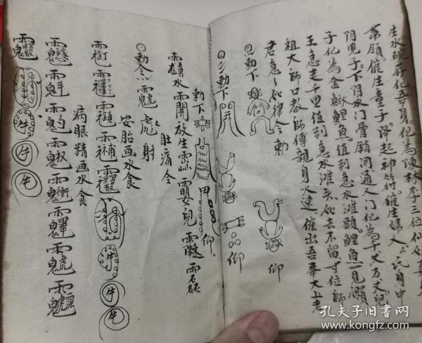 杨公符法地理秘籍杨公掌法24山向诀金刚和合九龙下海符秘栋缘作灶日课