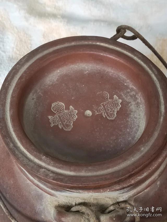 22号,民国制壶名家【蒋蓉,蒋记】款老紫砂壶,尺寸17.5x15cm保老保真