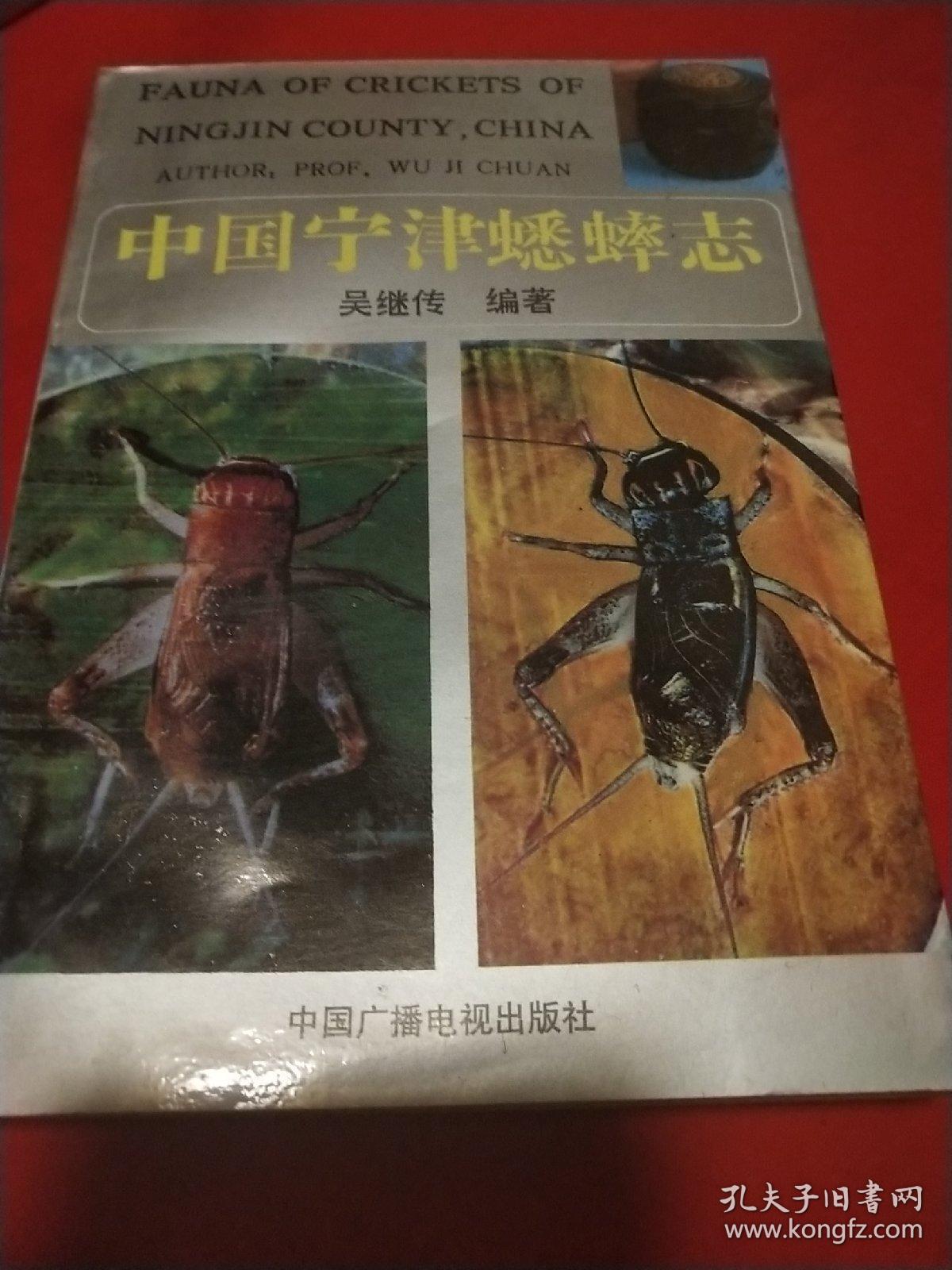 中国宁津蟋蟀志_吴继传编著_孔夫子旧书网