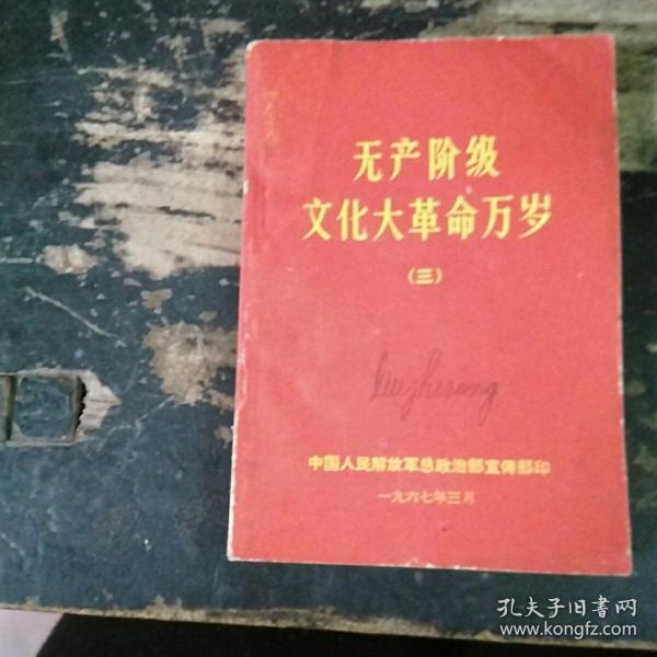无产阶级文化大革命万岁(三)