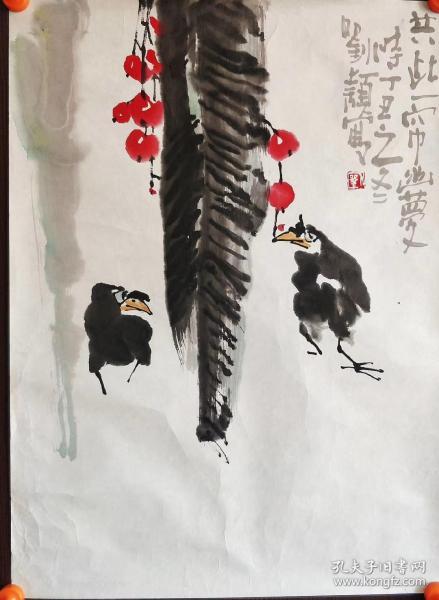 当代杰出女画家刘颖花鸟