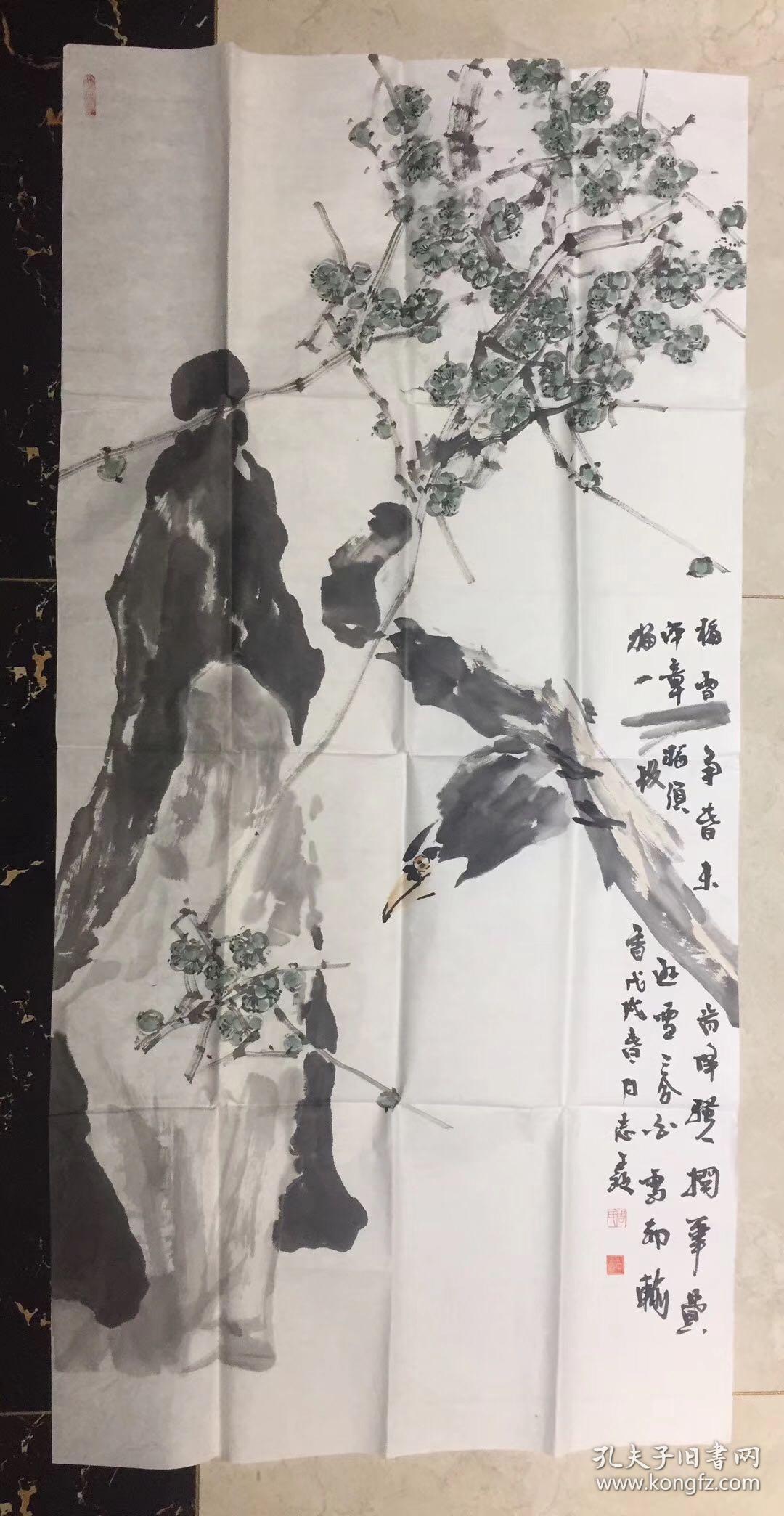 周志鑫,法号妙音,先后就读于山东工艺美术学院,清华大学中国画研究生