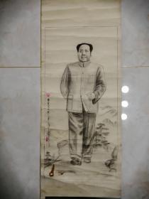 重山井冈山素描画