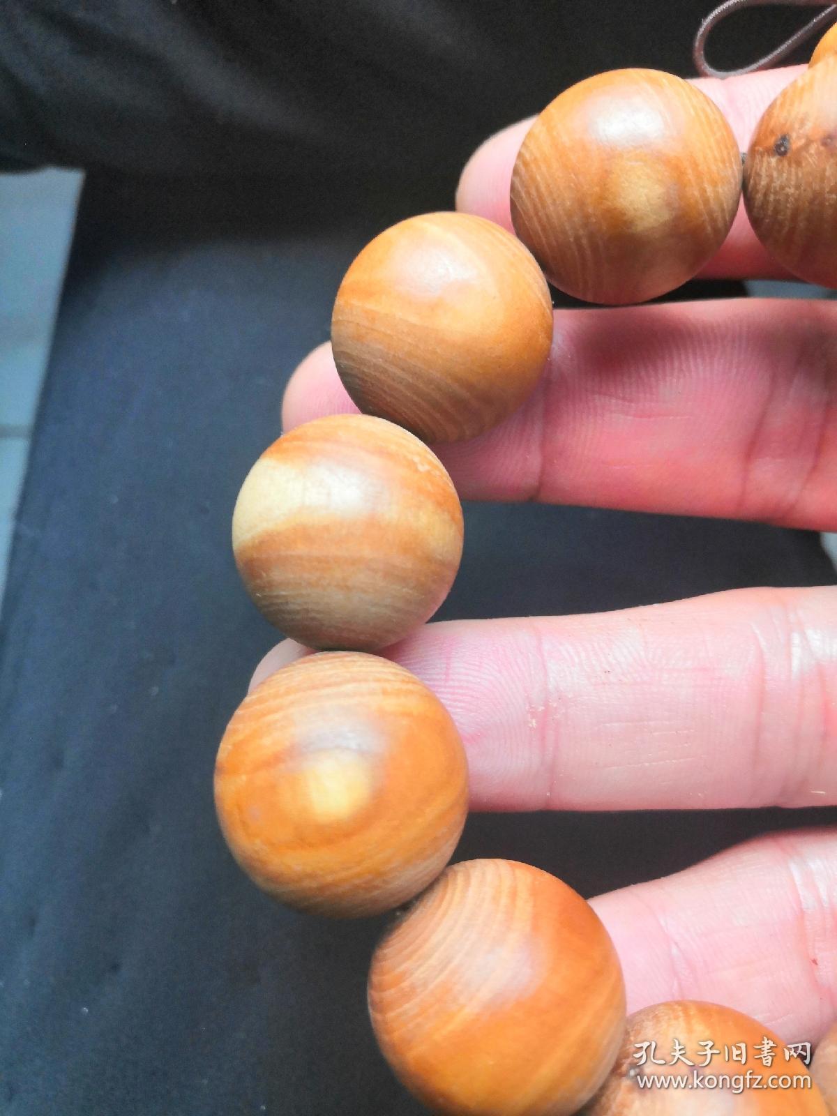 东北三大硬木之一 扁桃胡子手串2.5cm