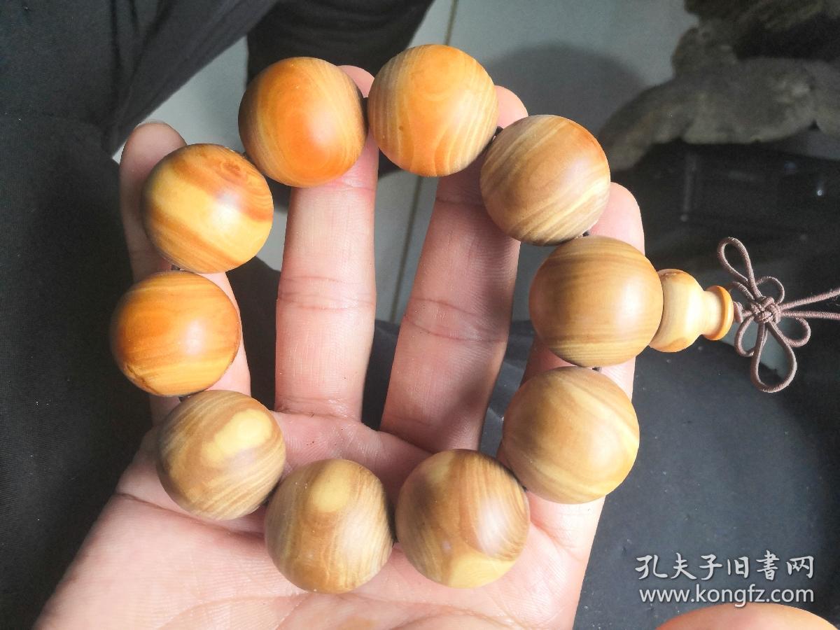 东北三大硬木之一 扁桃胡子手串2.5cm