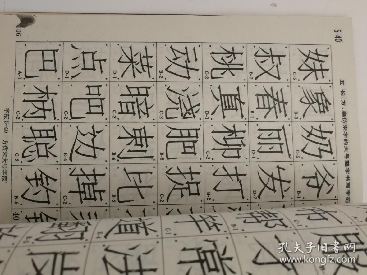 仿宋字书写技法(介绍工程制图常用的长方,扁仿宋字体以及长,方,扁外文