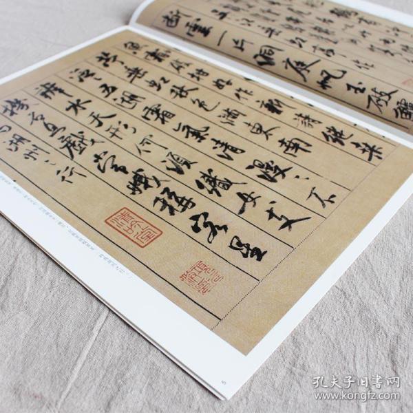 米芾蜀素帖 书法     墨迹选经典碑帖释文译注中华书局 书法书籍大全