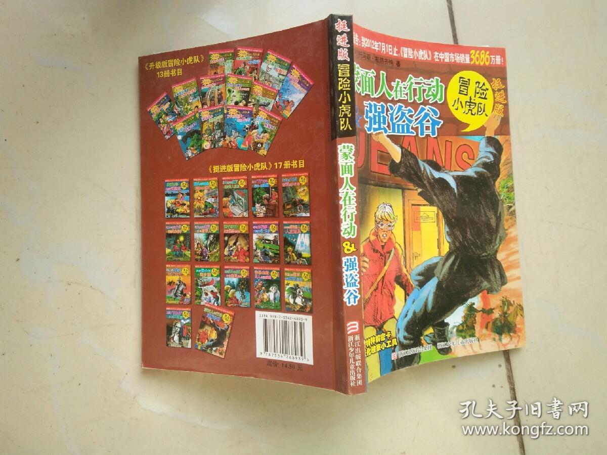 蒙面人在行动&强盗谷-冒险小虎队-挺进版:冒险小虎队挺进 版