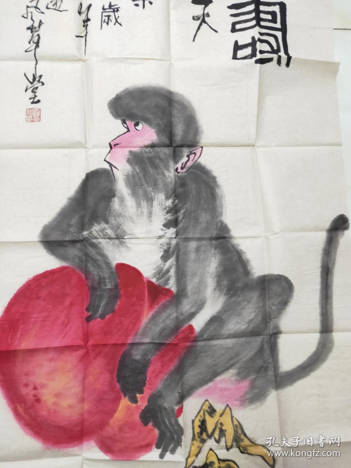 罗永盛,号子臣,字大颐,1963年生于青岛,自幼嗜画,尤喜大写意,花鸟画