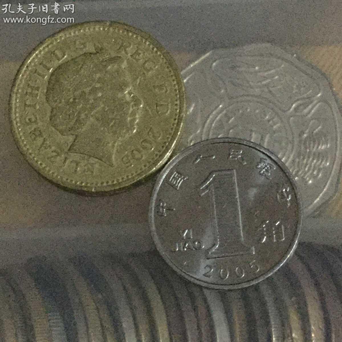2005年英国1英镑威尔士梅奈斜拉桥世界硬币外国纪念币