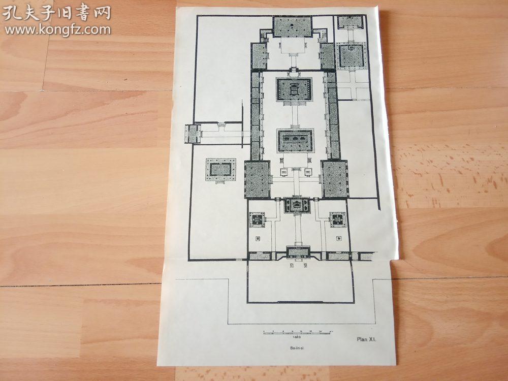 是京城现存古刹之一,在明清之际,号称"北京八大北京柏林寺 平面寺庙