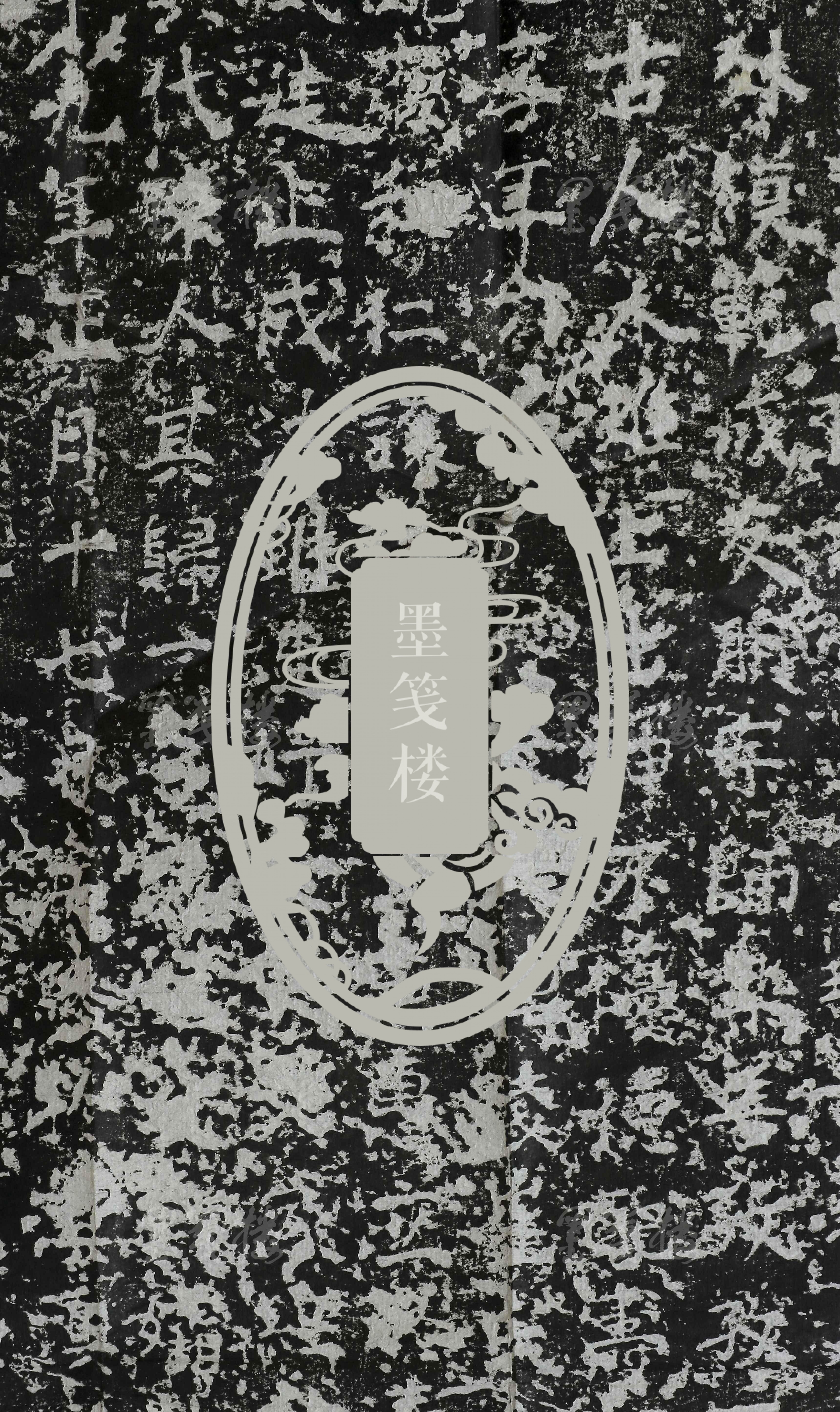 旧拓《唐故荥阳郑府君夫人博陵崔氏合祔墓志铭并序》一幅(纸本软片