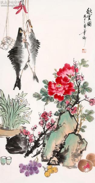 董卿 清供图