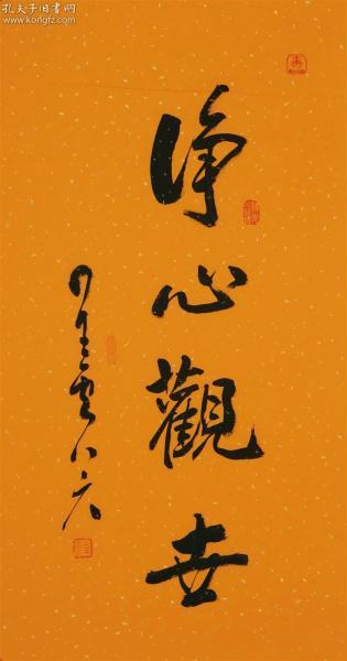 星云大师 书法 净心观世