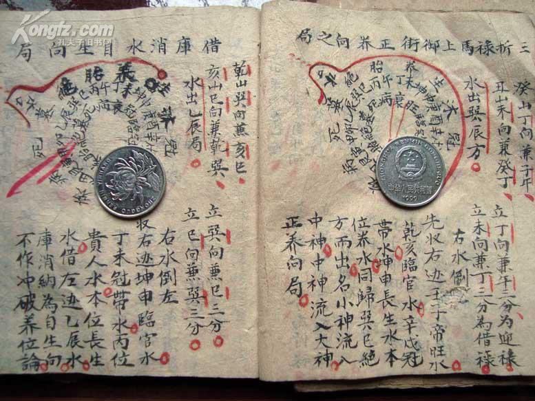 光绪二十九年风水写本《四大水口书》