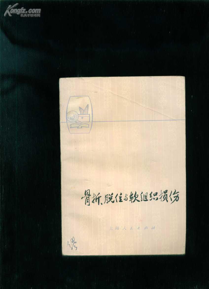 与软组织损伤 (封面写一字)内偶有笔画的线